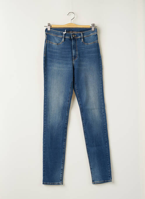 Blugi cu croială slim albastru TEDDY SMITH fată