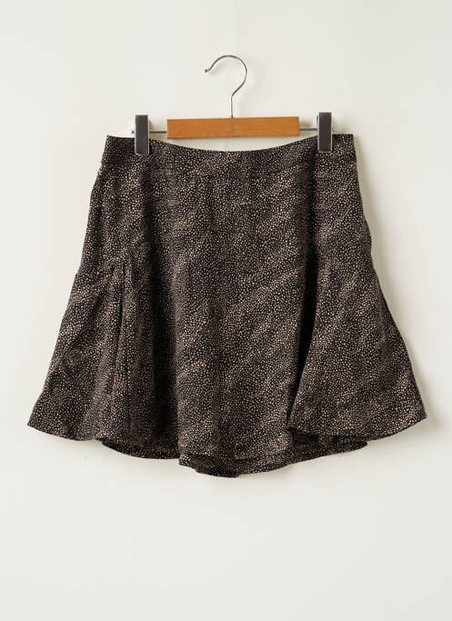 Fustă midi negru LE TEMPS DES CERISES fată