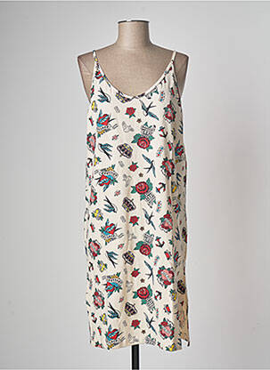 Rochie midi bej LAZY & COSY femeie