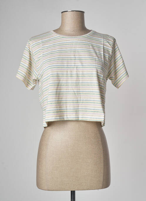 Tricou bej LAZY & COSY femeie