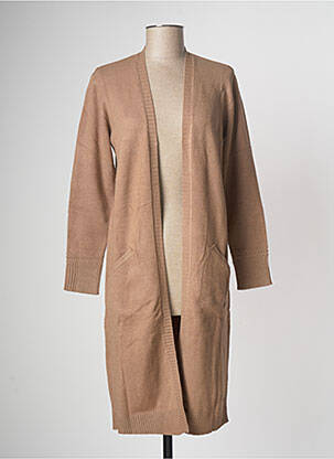 Vestă cu mâneci lungi maro GOA femeie