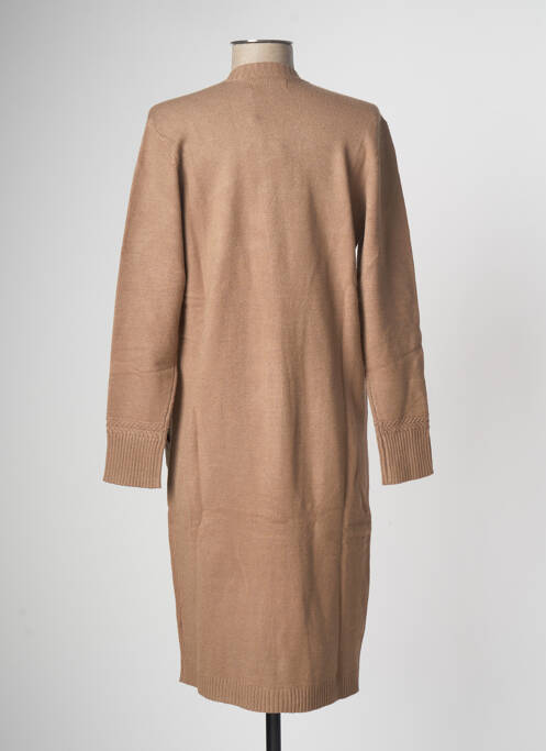 Vestă cu mâneci lungi maro GOA femeie