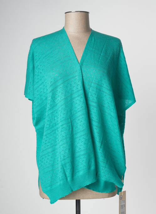 Vestă cu mâneci scurte verde CREAM femeie