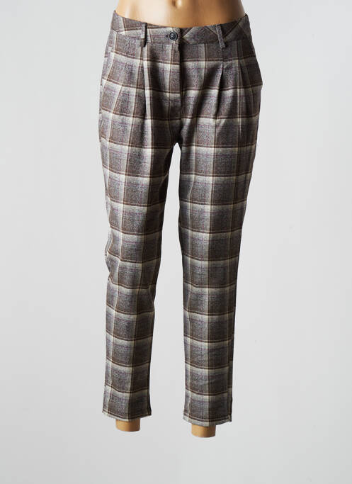 Pantalon 7/8 gri LES IMPATIENTES femeie