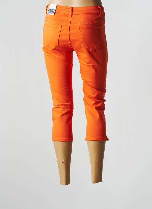 Pantalon trei sferturi portocaliu ONADO femeie