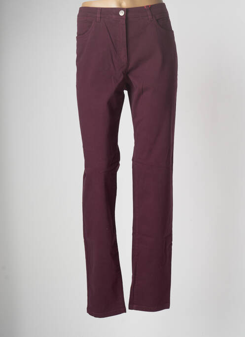 Pantalon slim roșu JOCAVI femeie