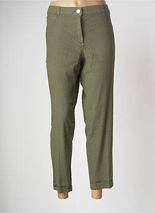 Pantalon 7/8 verde EAST DRIVE femeie