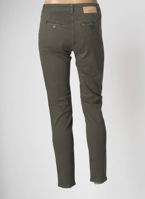 Pantalon 7/8 verde EVA KAYAN femeie