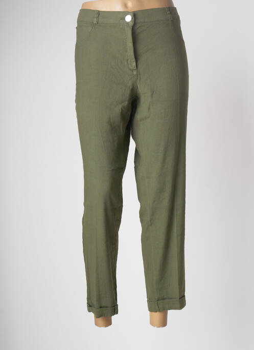 Pantalon 7/8 verde EAST DRIVE femeie