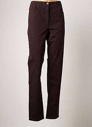 Pantalon slim maro JOCAVI femeie