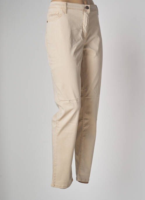 Pantalon slim bej BETTY BARCLAY femeie