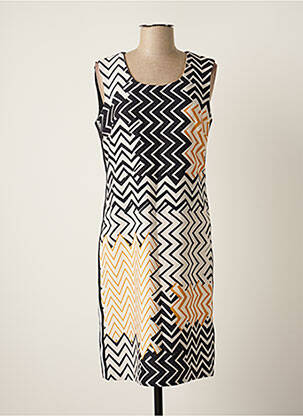 Rochie midi galben MERI & ESCA femeie