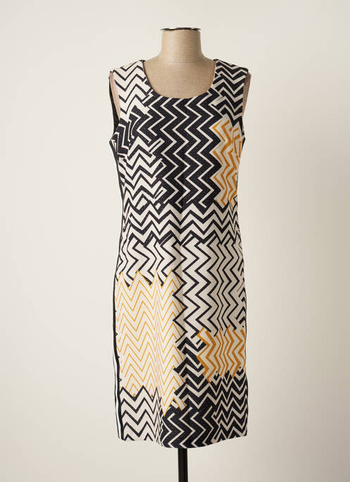 Rochie midi galben MERI & ESCA femeie