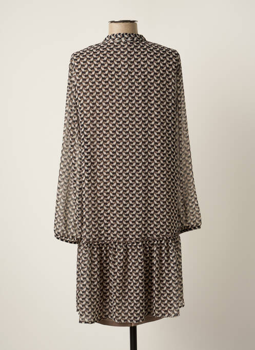 Rochie scurtă gri LE COMTE femeie