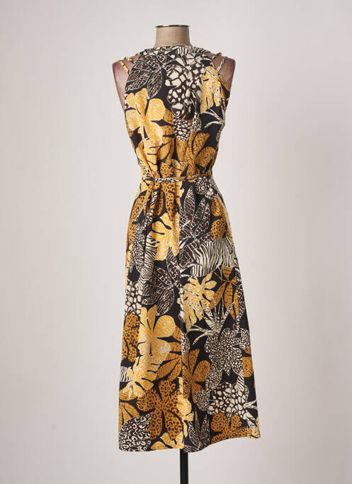 Rochie midi galben DIANE LAURY femeie