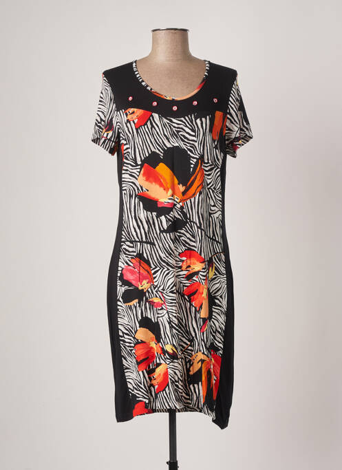 Rochie midi negru FRANCE RIVOIRE femeie