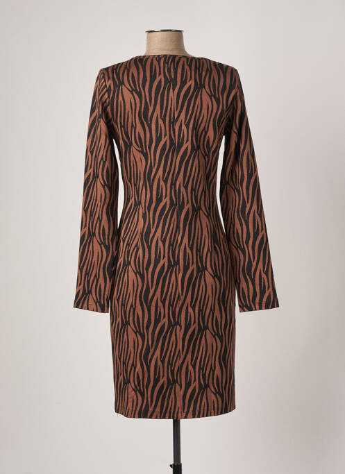 Rochie midi maro ORTO BOTANICO femeie