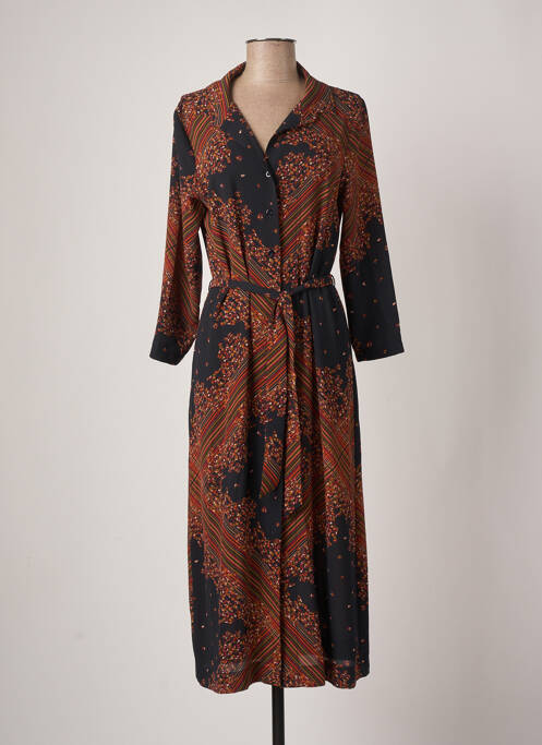 Rochie lungă negru SIGNE NATURE femeie