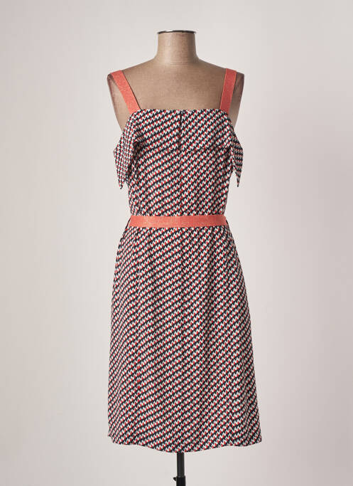 Rochie midi portocaliu ANDAMIO femeie