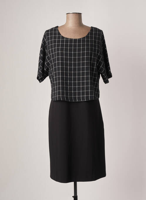 Rochie midi negru FRANCE RIVOIRE femeie