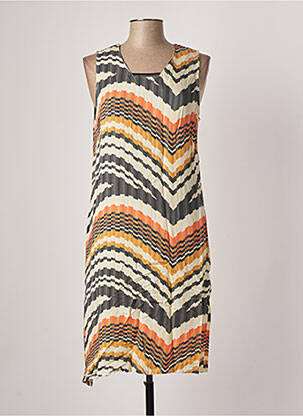 Rochie midi portocaliu MERI & ESCA femeie