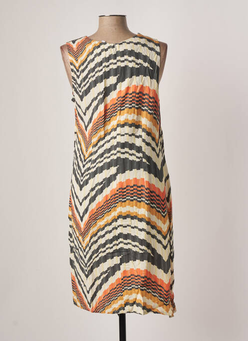 Rochie midi portocaliu MERI & ESCA femeie