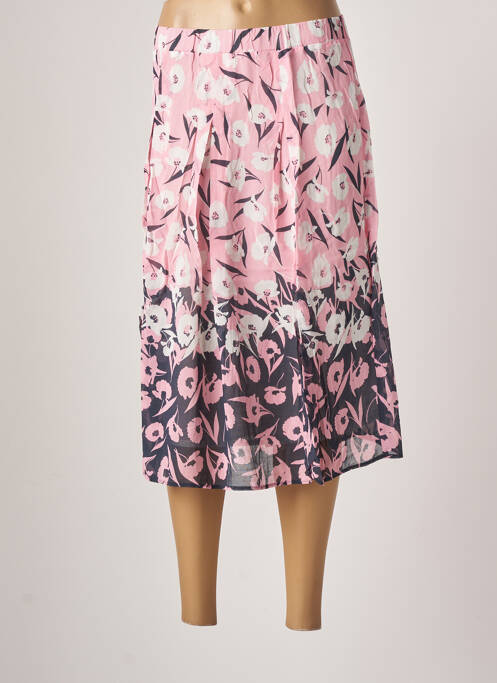 Fustă midi roz FRANK WALDER femeie