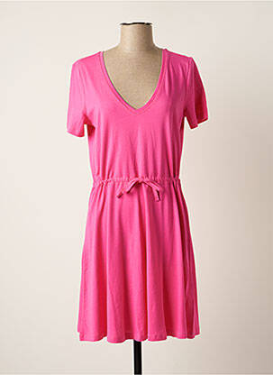 Rochie midi roz ONLY femeie