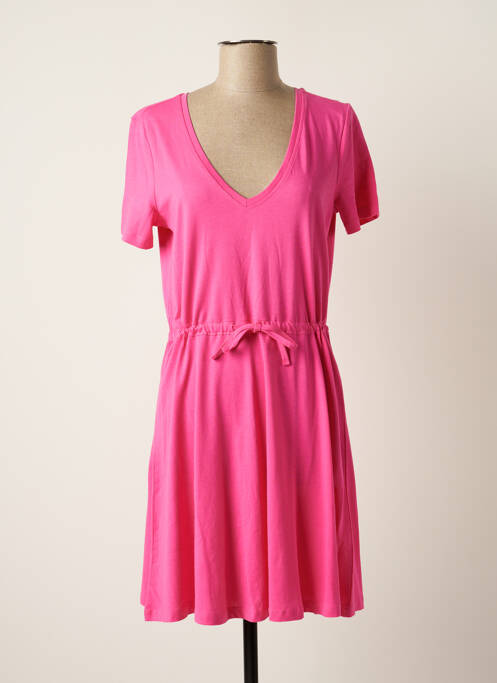 Rochie midi roz ONLY femeie