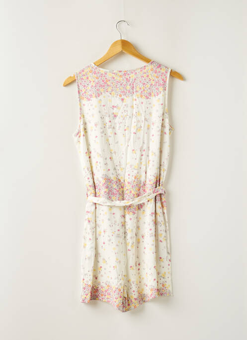 Salopetă scurtă guler petrecut fără mâneci bej ONLY femme