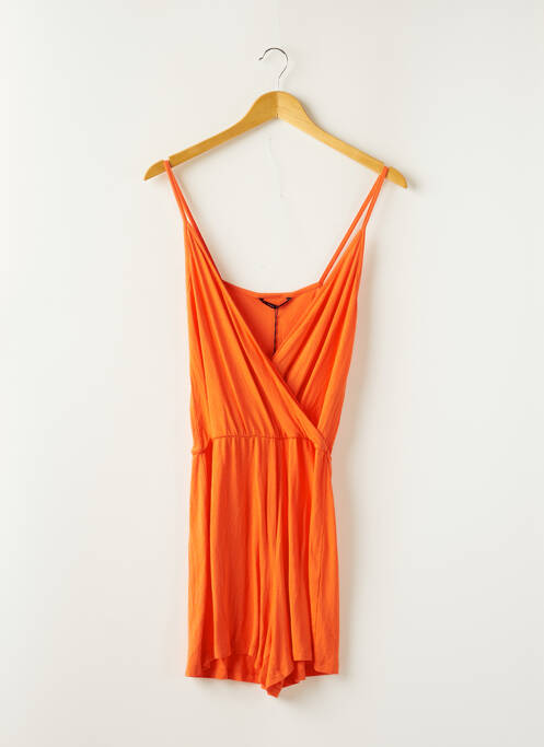 Salopetă scurtă portocaliu ONLY femeie