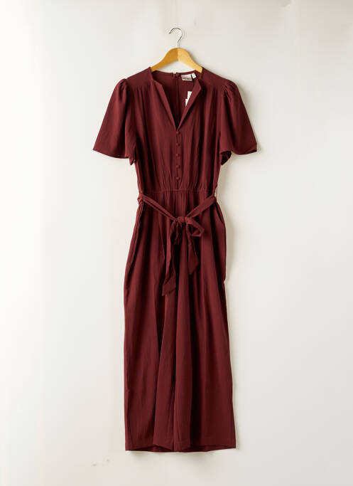 Salopetă-pantalon maro ICHI femeie