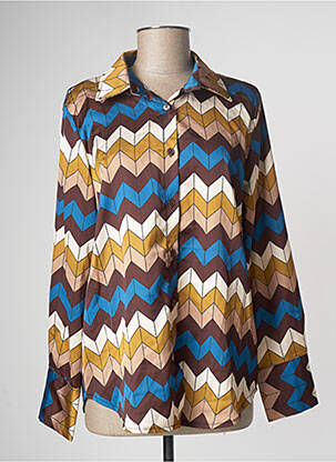 Cămașă maro NEW COLLECTION femeie