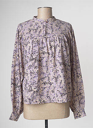 Bluză violet ICHI femeie