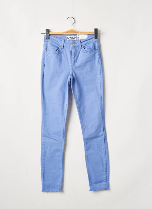 Blugi skinny albastru ONLY femeie