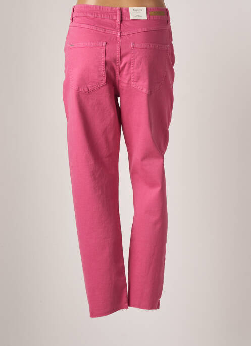 Blugi cu croială dreaptă roz B.YOUNG femeie
