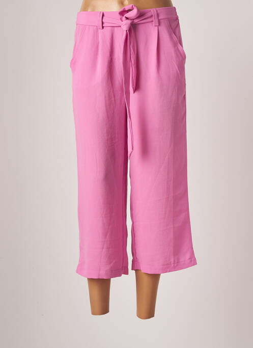 Pantalon trei sferturi roz ONLY femeie