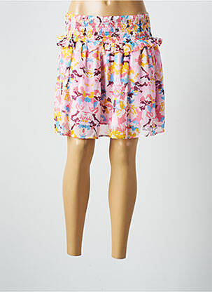 Fustă scurtă roz JDY femeie