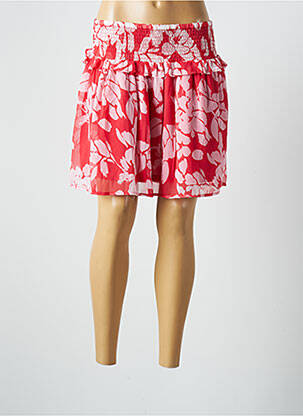 Fustă scurtă roșu JDY femeie