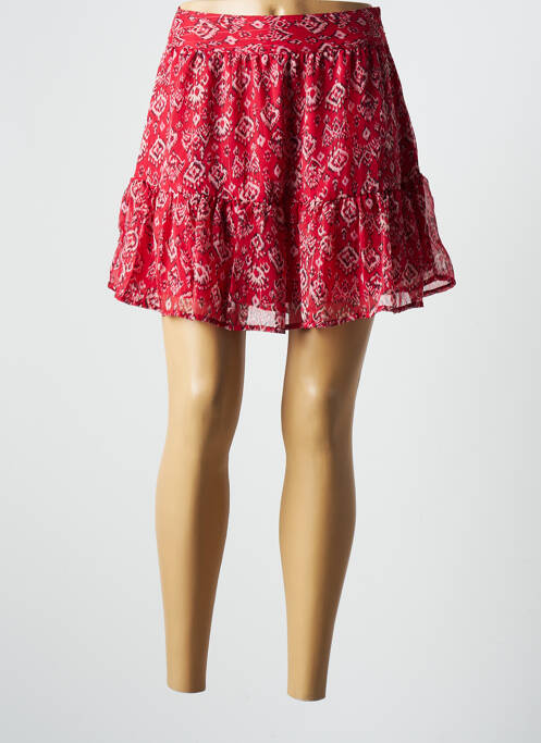 Fustă scurtă roșu ONLY femeie