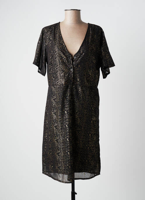 Rochie midi negru ICHI femeie