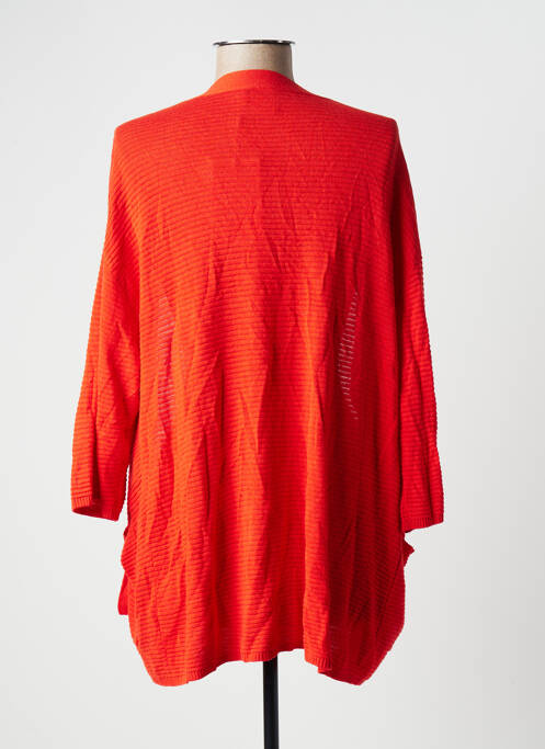 Vestă cu mâneci lungi portocaliu ICHI femeie