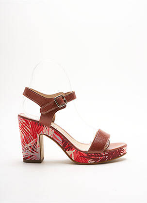 Sandale/Pantofi decupați maro JB MARTIN femeie