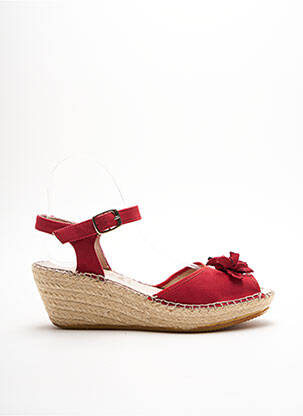 Espadrile roșu LA MAISON DE L'ESPADRILLE femeie