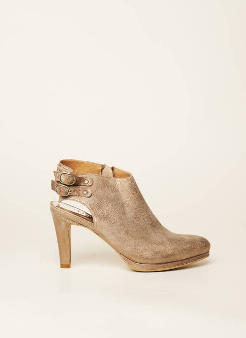 Sandale/Pantofi decupați bej MYMA femeie