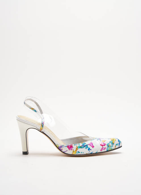 Sandale/Pantofi decupați alb AZUREE femeie