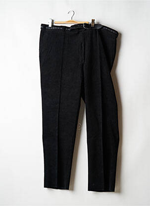 Pantalon slim închidere cu fermoar sub clapetă cu nasturi mărime normală negru MURK bărbat