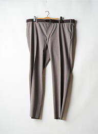 Pantalon slim țesătură melanj mărime normală gri LUIGI MORINI homme