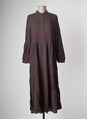 Rochie lungă mâneci lungi mâneci lungi verde L'ANNEXE DES FILLES femeie