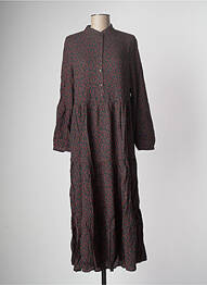 Rochie lungă mâneci lungi mâneci lungi verde L'ANNEXE DES FILLES femeie